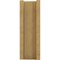 Ekena Millwork 5 1/2-in W x 16-in D x 16-in H Balboa Block Rough Cedar Woodgrain TimberThane Outlooker, Primed Tan OUTUR055X16X16BOA44RCPR - alternate 4
